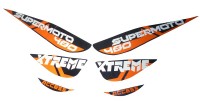 Aufklebersatz Xtreme 480 Supermoto