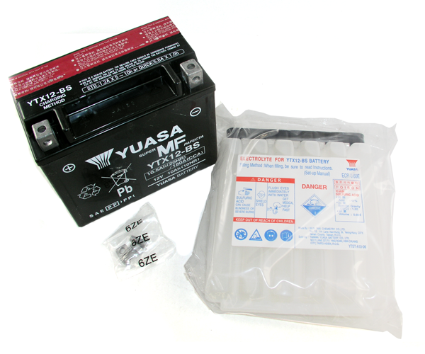 Batterie Yuasa YTX12-BS 12V10AH (TM-K4)