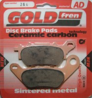 Bremsbelag Satz Goldfren Semi-metal 'AD'