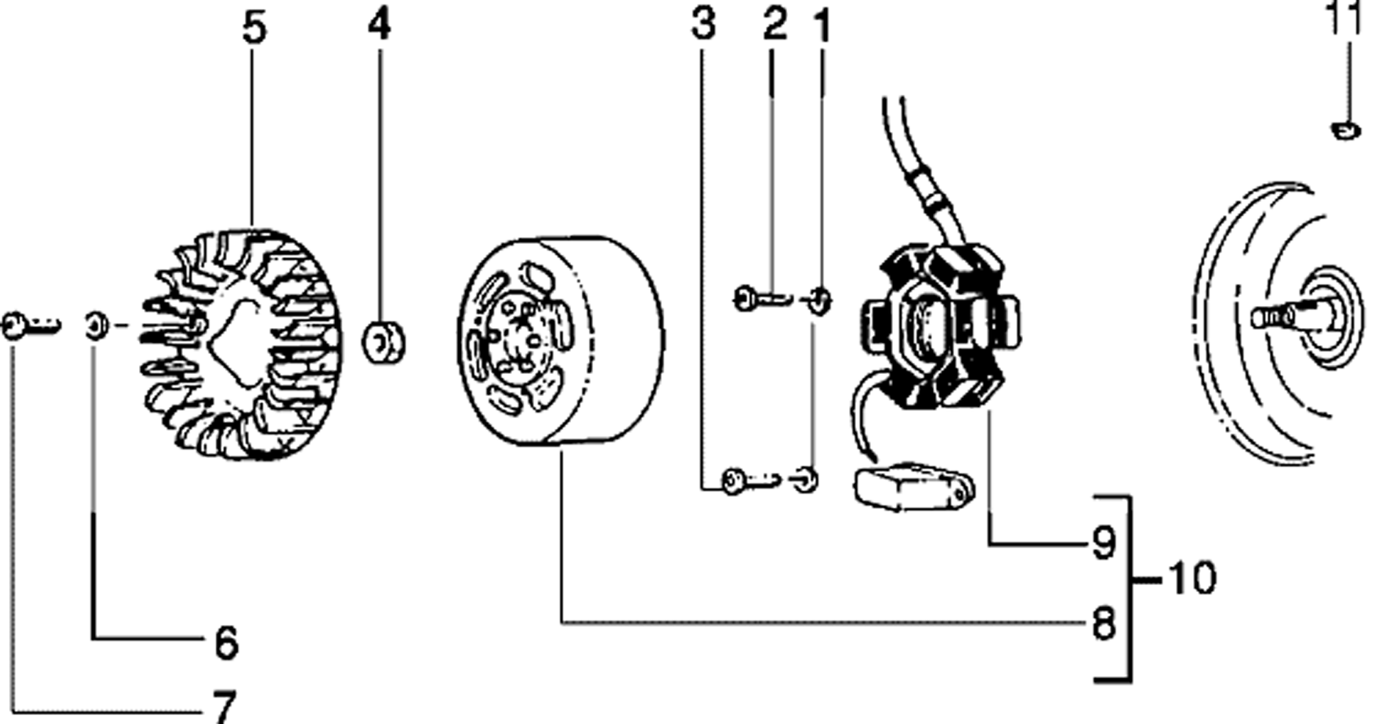 Getriebe, Baugruppen Motor 125cc 2-Takt, SKR 125 2-Takt (1993-1997), PIAGGIO / VESPA, Roller Ersatzteile